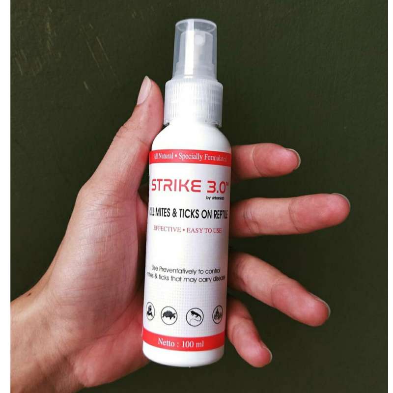 Strike 3.0 Obat Kutu Reptile