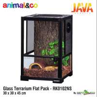 Animal&co Glass Terrarium 30x30x45cm by Reptizoo RK0102NS